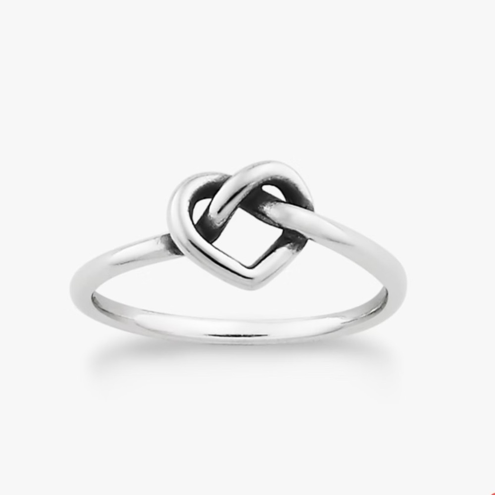 James Avery Silver Love Knot Ring